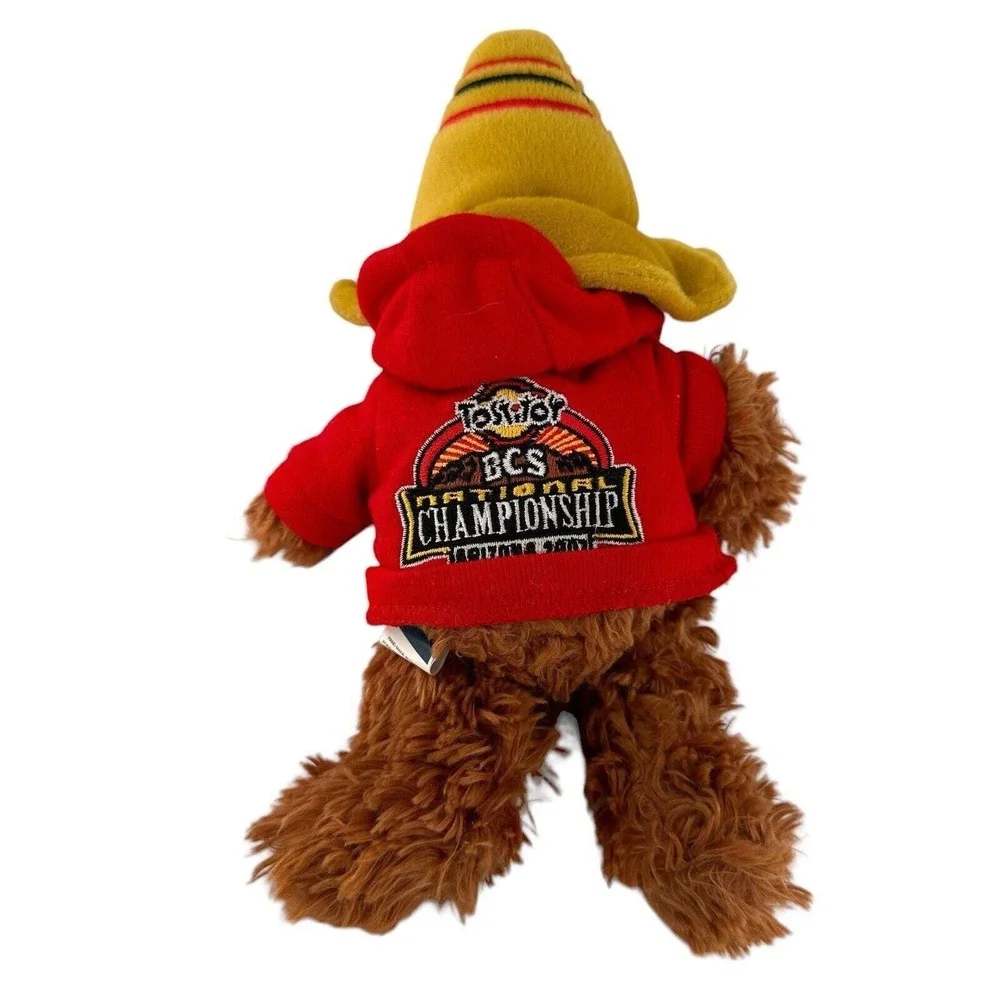 Ohio State Plush Teddy Bear Hat Hoodie BCS National Championship Tostitos 2007‎
